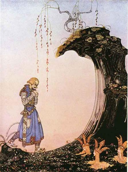 Standing in the Earth up to their Necks - Kay Nielsen