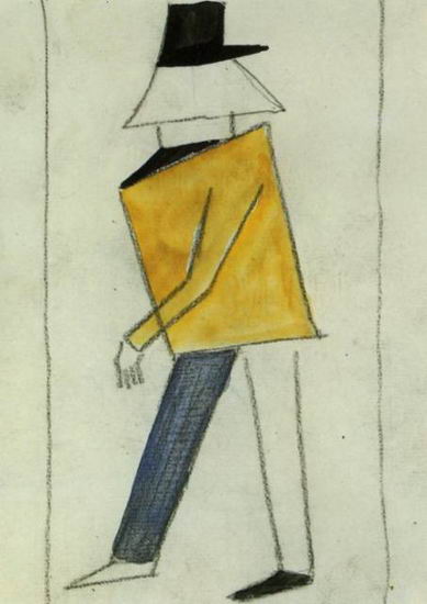 Costume for Victory over the Sun: Coward, 1913 - Kasimir Malevitch