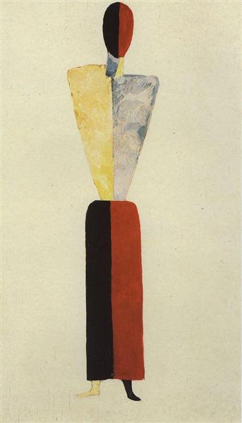 Girl Figure, 1929 - Kazimir Malevich