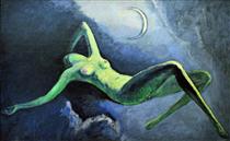 La Nuit ou La Lune Découpée - Kees van Dongen