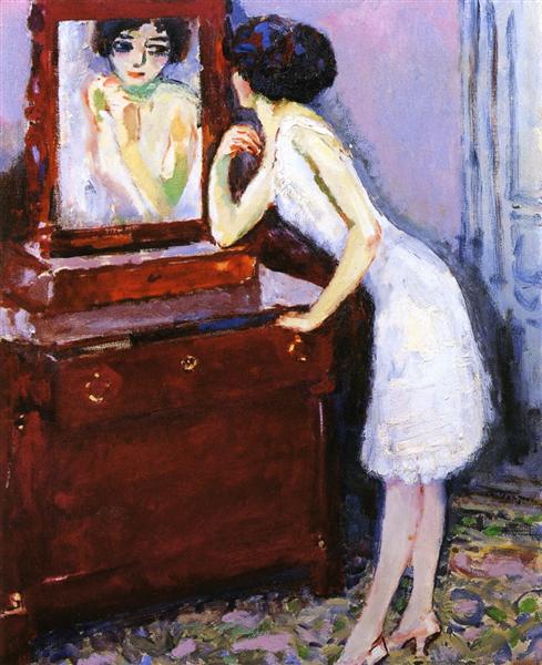 Woman before a mirror, 1908 - Кес ван Донген
