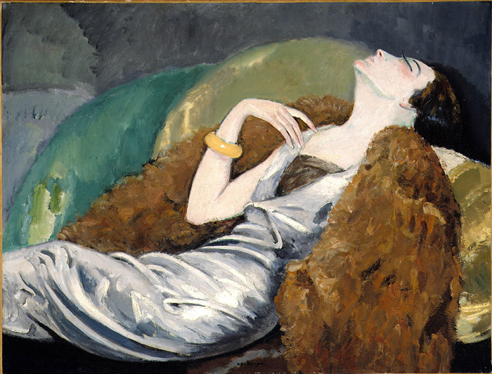 Woman on Sofa, 1930 - 基斯·梵·鄧肯