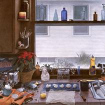Kitchen Counter II (Dirty Dishes II) - Kent Bellows