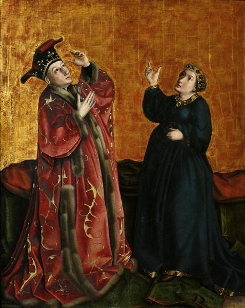 Emperor Augustus and the Sybil of Tibur, 1435 - Конрад Виц