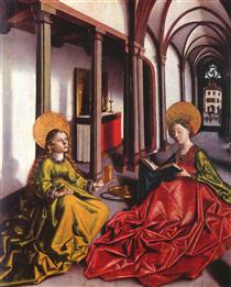 St. Catherine and Mary Magdalene - Konrad Witz