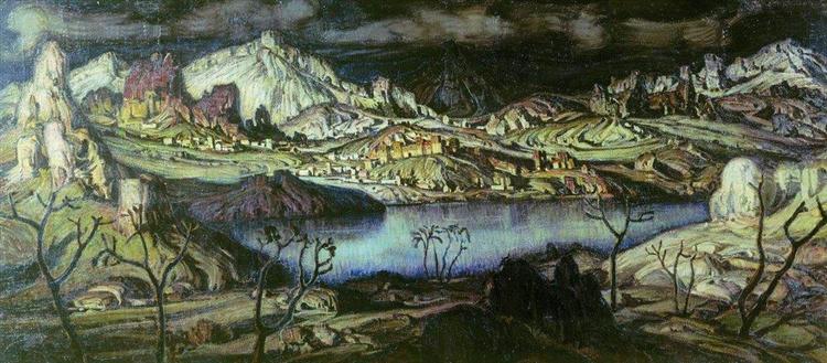 Cimmerian region, 1910 - Konstantin Bogaevsky