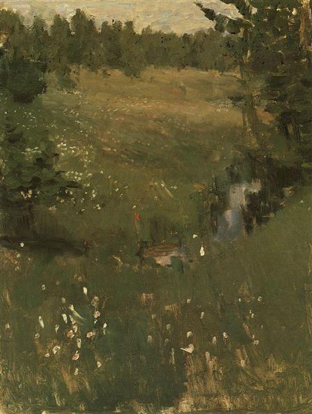 Creek, c.1880 - Konstantin Alexejewitsch Korowin