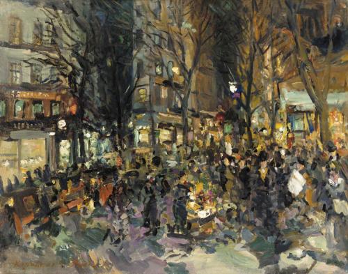 Parisian Street - Konstantin Alexejewitsch Korowin