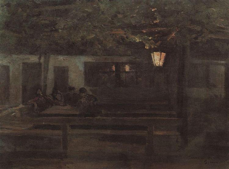 The Spanish Tavern, 1888 - Konstantin Alexejewitsch Korowin