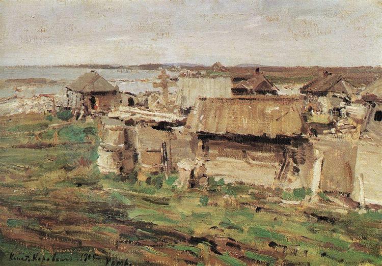 Type of settlement, 1905 - Constantin Korovine
