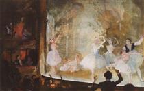 Russian ballet. Champs-Elysees. Sylph - Konstantin Andrejewitsch Somow