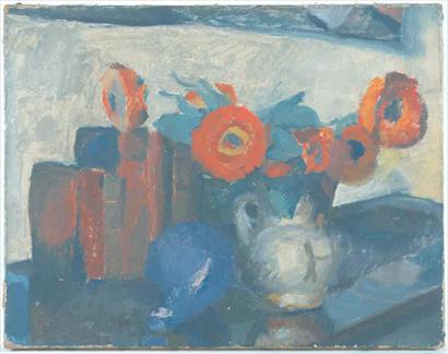 Fleurs et livres, 1917 - Le Corbusier