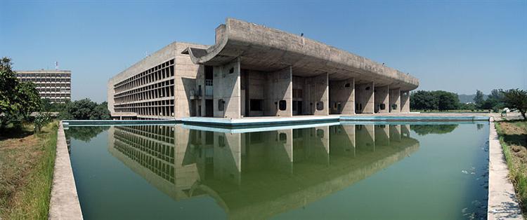 Palace of Assembly Chandigarh, 1955 - Le Corbusier