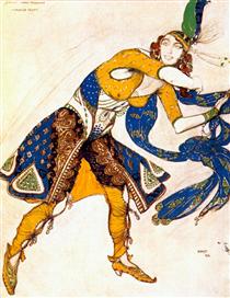 Индо-персидский танец - Леон Бакст