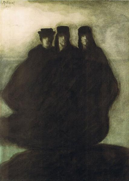 As três figuras - Leon Spilliaert