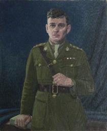 Captain George Burdon McKean (1888–1926), VC, MC, 14th Battalion Canadian Infantry - Leon Underwood