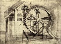 Арбалетний автомат - Леонардо да Вінчі