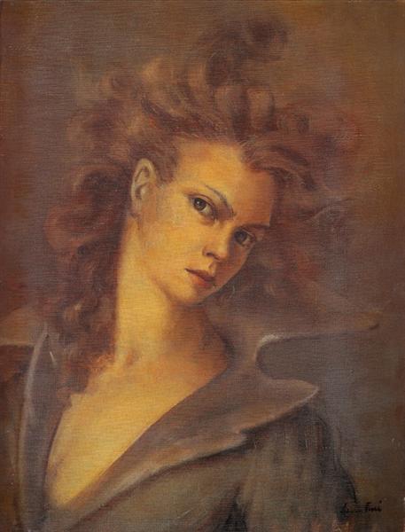 Autoportrait au grand col, 1941 - Леонор Фіні