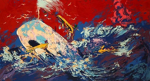 Red Sky, 1977 - LeRoy Neiman