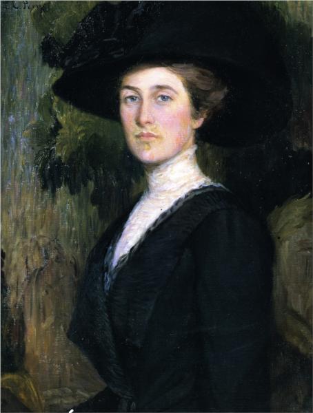 Mrs.Henry Lyman [Elizabeth Cabot Lyman], 1910 - Лила Кэбот Перри