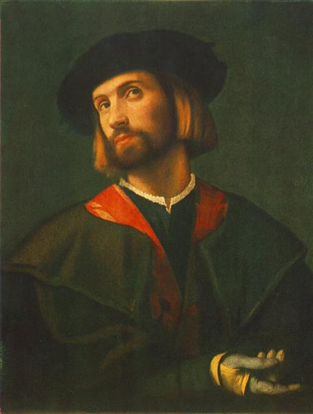 Retrato de um homem - Lorenzo Lotto