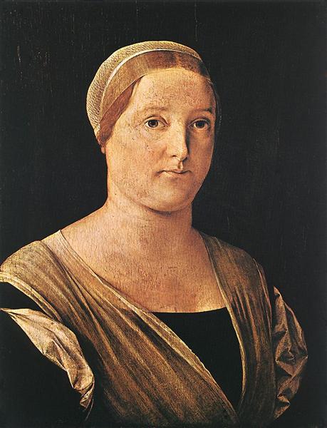 Retrato de uma Mulher, c.1506 - Lorenzo Lotto