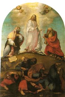 A Transfiguração de Cristo - Lorenzo Lotto