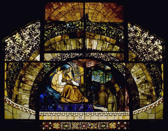 Adoration window, 1916 - Louis Comfort Tiffany