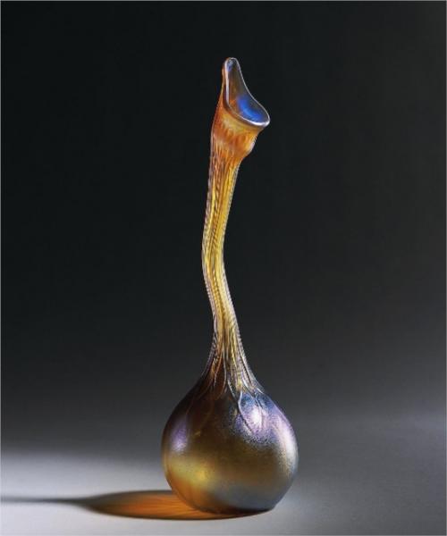 Vase. Rosewater sprinkler, 1894 - Louis Comfort Tiffany