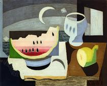 A Slice of Watermelon - Louis Marcoussis