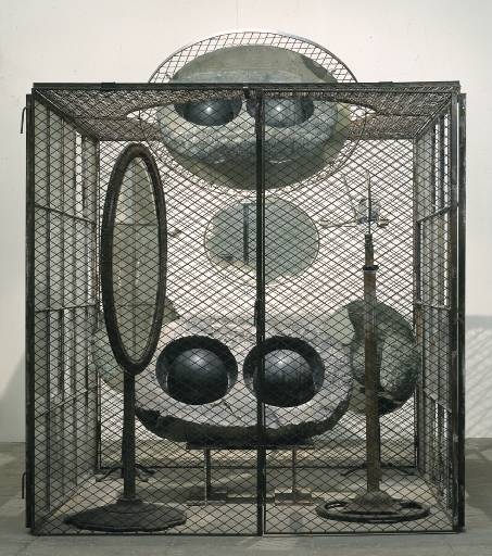 Клетка (Глаза и зеркала), 1993 - Луиза Буржуа