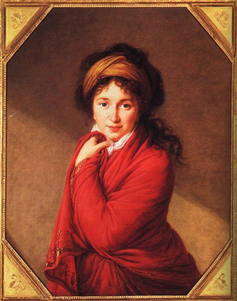 Portrait of Countess Golovine, c.1800 - Элизабет Луиза Виже-Лебрен