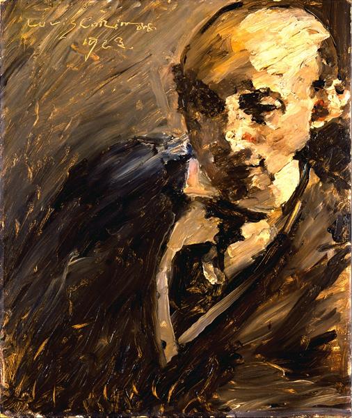 Portrait of Alfred Kuhn, 1923 - Ловіс Корінт