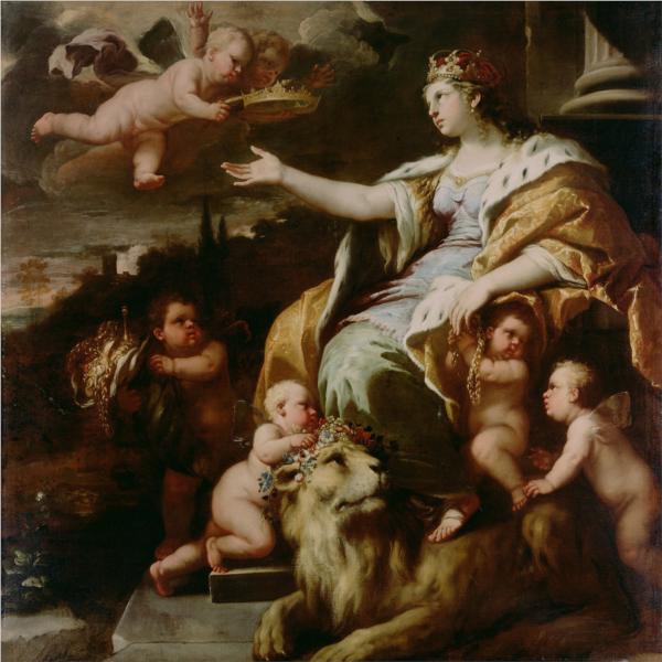 Allegory of Magnanimity, 1670 - Luca Giordano
