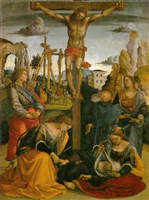 Crucifixion of St. Sepulchre - Лука Синьорелли