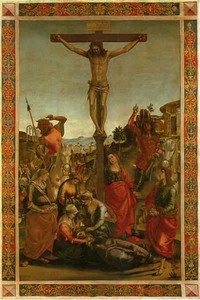The Crucifixion, c.1494 - 盧卡·西諾萊利