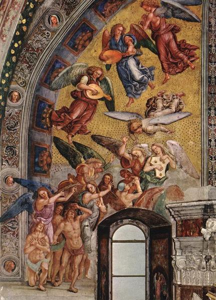 The Last Judgment (The left part of the composition - The Blessed Consigned to Paradise), 1499 - 1502 - Luca Signorelli