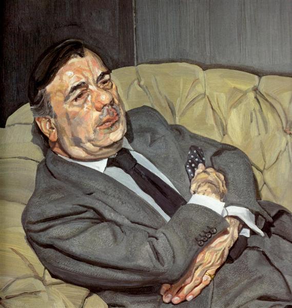 Guy Half Asleep, 1981 - 1982 - Lucian Freud