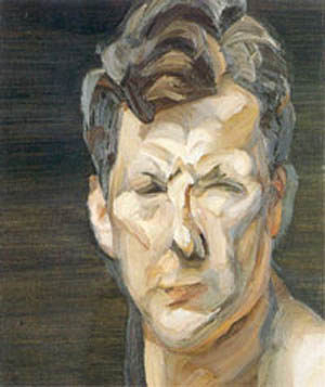 Man's Head, Small Portrait III (Self-Portrait), 1963 - Луціан Фройд