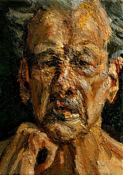 Self-Portrait, Reflection, 2003 - 2004 - Lucian Freud