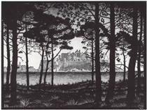 Pineta of Calvi Corsica - Maurits Cornelis Escher