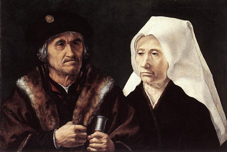 An Elderly Couple, c.1520 - Mabuse
