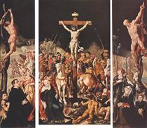 Crucifixion (Triptych) - Maarten van Heemskerck