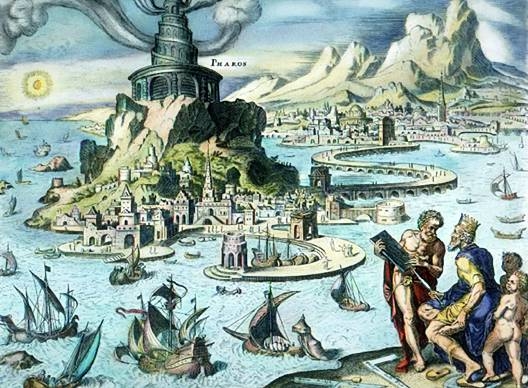 Pharos of Alexandria, 1572 - Maarten van Heemskerck