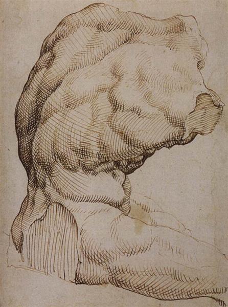 The Belvedere Torso, c.1532 - c.1536 - Мартен ван Гемскерк