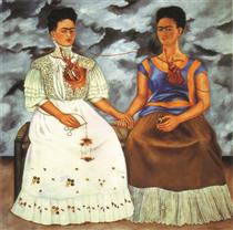 As duas Fridas - Frida Kahlo