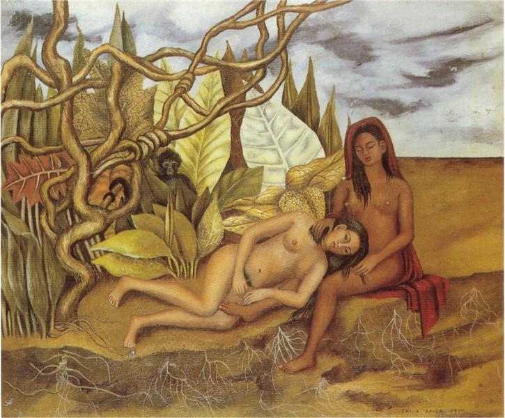 Two Nudes in the Forest (The Earth Itself), 1939 - Frida Kahlo