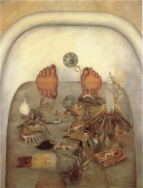 What the Water Gave Me, 1938 - Frida Kahlo