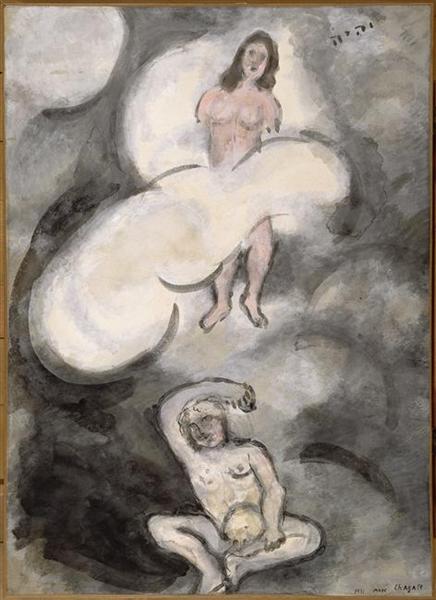 Творение Евы, 1931 - Марк Шагал