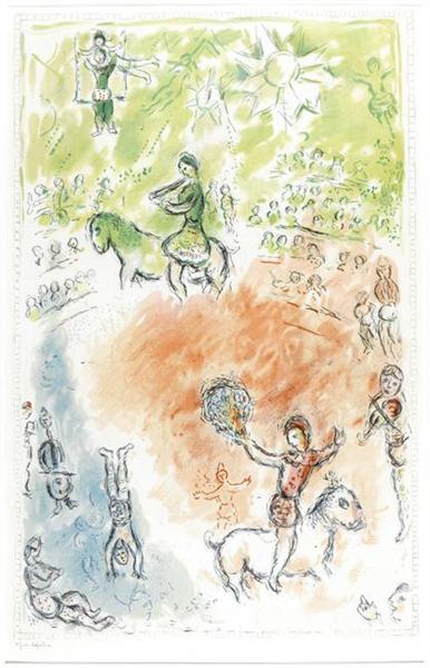 Parade, 1980 - Marc Chagall